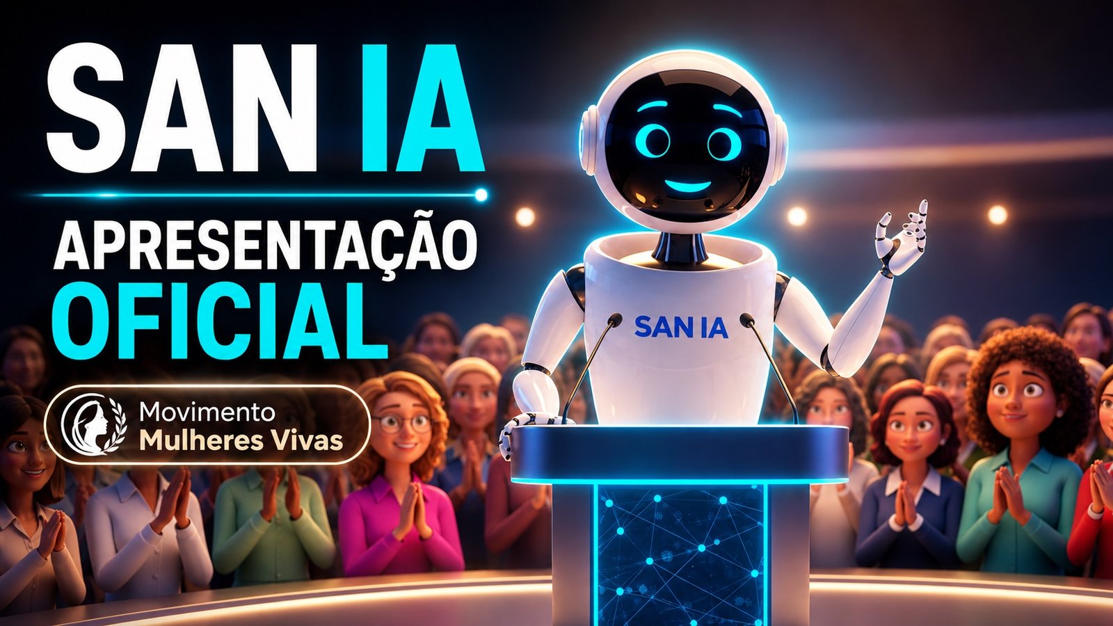 Apresentação oficial do SAN IA